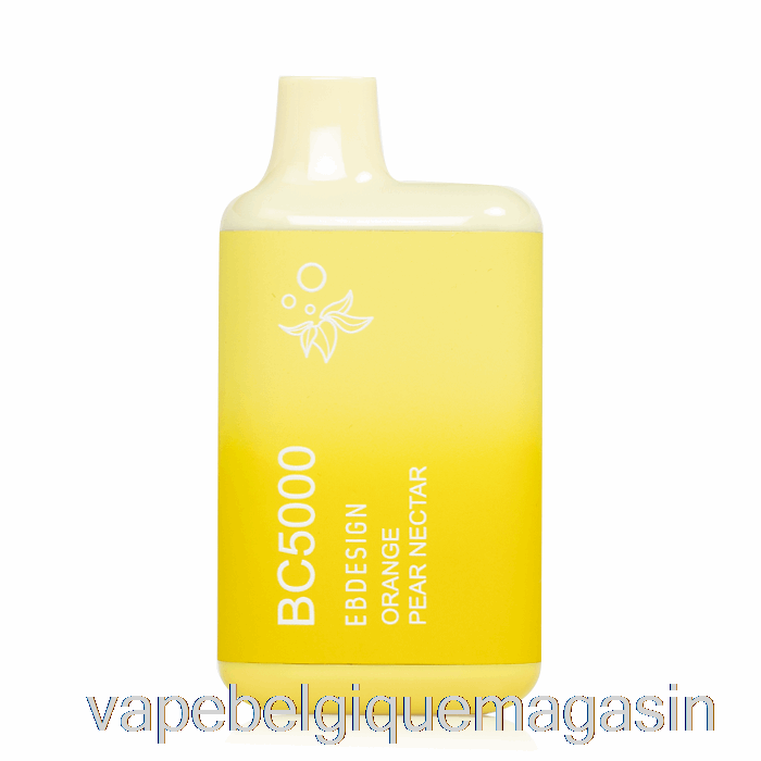 Vape Juice Bc5000 Nectar De Poire Orange Jetable